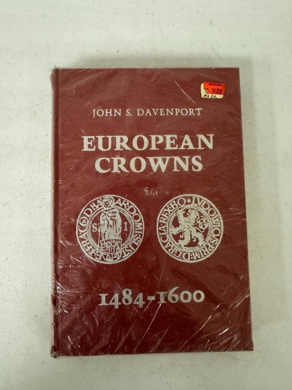 European Crowns 1484-1600 by John S. Davenport Numismatic Reference Book
